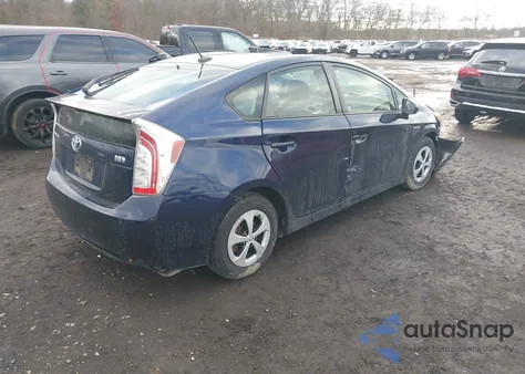 2012 Toyota Prius Three from USA, damaged, VIN JTDKN3DU0C1568417